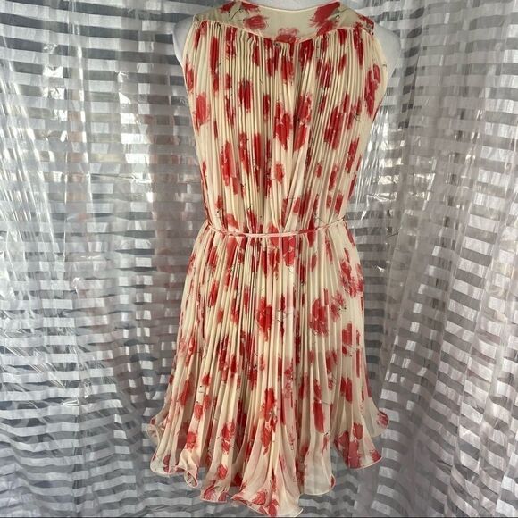 MM Couture Sleeveless Frilly Pleated Ruffle Dress - Picture 5 of 6